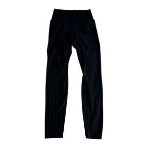 Crzy Yoga Black High Rise Leggings Side Pockets Women's Size Medium 58-53